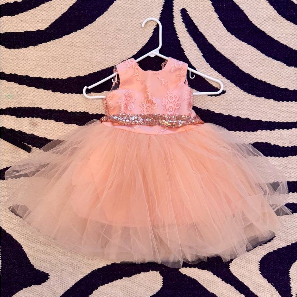 Itty Bitty Toes BRAND NEW ELEGANT Kids TUTU Dress